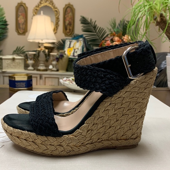 Stuart Weitzman Alexlo Espadrille Platform Wedge Sandals Size 8 M - Picture 2 of 16